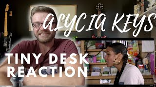 ALYCIA KEYS  TINY DESK  REACTION [upl. by Wohlen]