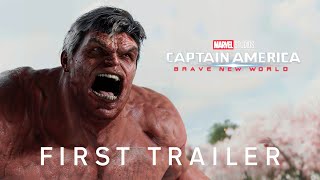 Captain America Brave New World  RED HULK Reveal Trailer [upl. by Ellenwad]