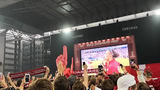 Denmark  Peru  Denmark national anthem in Parken  Det er et yndigt land [upl. by Willdon]