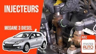 Changer les Injecteurs Megane 3 15 dCi 🚗 [upl. by Ahsielat]