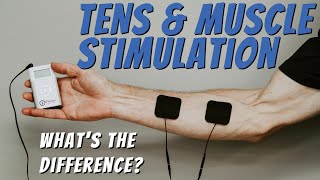 Difference Between TENS amp Muscle Stimulation  GIVEAWAY [upl. by Fairfax]