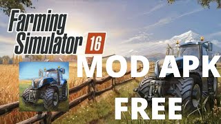 Download Farming Simulator 16 MOD Unlimited Money 1126 free on android [upl. by Aynam]