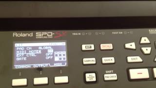 How to use your Roland SPDSX as a MIDI controller [upl. by Egroeg136]