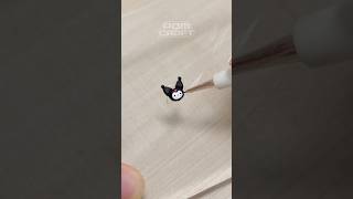 KUROMI PARFAIT KITの中身を作ってみた！craft clay kuromi sanrio blindbag diy miniature [upl. by Eimiaj52]