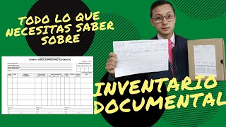 Inventario documental FUID  ID [upl. by Torrie]