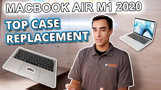 Macbook Air M1 2020 Top Case Replacement How To Guide [upl. by Jammie]