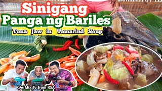 Sinigang na PANGA ng BARILES  Tuna Jaw In Tamarind Soup  g4smixtv [upl. by Herman]