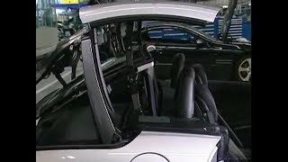 MercedesBenz SLK  How to manually close the vario roof  R171 [upl. by Schoenburg]