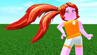 Roblox hair flip [upl. by Ecnatsnok]