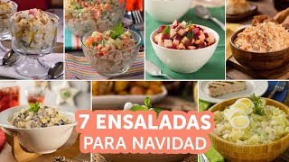 7 ensaladas para navidad  kiwilimón [upl. by Vaios844]