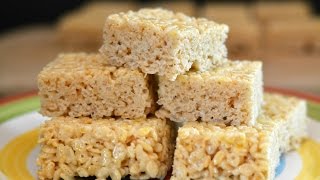 RICE KRISPIE TREATS  How To Make Rice Krispies Treats  SyS [upl. by Grosz]