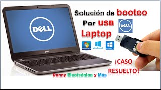 Solución orden de booteo por memoria USB laptop DELL [upl. by Kandy]