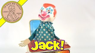 Jack In The Box 1971 Mattel Toys  Pop Goes The Weasel [upl. by Ahselaf]