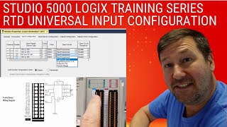 Configuring Compactlogix Universal Inputs for RTD Temperature Sensors [upl. by Amikehs]