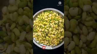 Pachai Avarai Parupu Fry Snacks Recipe shorts [upl. by Ardnak536]