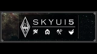 Установка и обзор необходимого мода SkyUI для Skyrim Anniversary Edition 2023 года [upl. by Yecnay906]