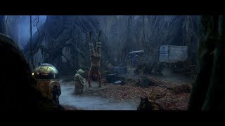 Empire Strikes Back Yoda training Luke part 4 Lukes vision of the futurequotThere is anotherquot HD [upl. by Naillig]