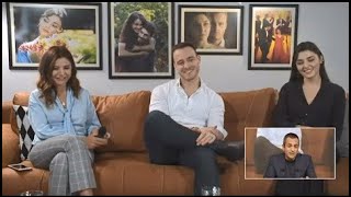 Hande Erçel and Kerem Bürsin MADD Full interview in English 03112020  Sen Çal Kapimi [upl. by Jackquelin]