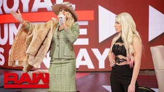 Lacey Evans makes an unexpected appearance on quotA Moment of Blissquot Raw Jan 21 2019 [upl. by Holly-Anne254]