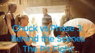 Exploring the Action Behind the Scenes of Chuck vs Phase 3 Pit Fight ft Yvonne Strahovski [upl. by Deeraf941]