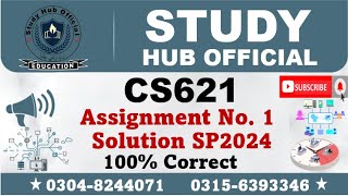 CS621 Assignment 1 Solution Spring 2024 CS621 Assignment 1 solution 2024 CS621 assig 1 solution [upl. by Nylarej]