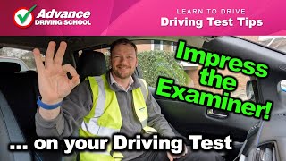 How To Impress The Examiner On Your Driving Test  Learn to drive Driving test tips [upl. by Dreyer]