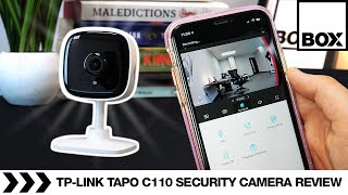 TP Link Tapo C110 Security Camera Review [upl. by Aleahcim]