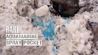 Finding a RARE aquamarine spray pocket  Mt Antero Treasures S3E2 [upl. by Tila]