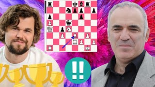 Magnus Carlsen vs Garry Kasparov 4 [upl. by Ainimre557]