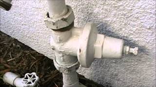 How to install a home water pressure regulator [upl. by Ralyks914]