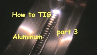 AC Frequency Settings for TIG Welding Aluminum  quotHow to Tig Weld Aluminumquot part 3 [upl. by Laefar629]