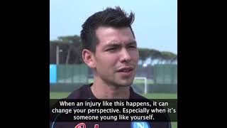 Doctors told me ‘you could have died’  Hirving ‘Chucky’ Lozano opens up about eye injury  Shorts [upl. by Nalor]