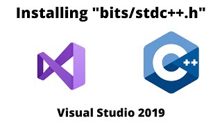 Installing stdch in Visual Studio [upl. by Nosduj]