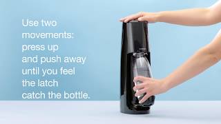 SodaStream  Fill And Insert Bottle [upl. by Ciaphus]