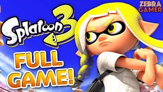 Splatoon 3 Full Game Walkthrough [upl. by Noyk588]