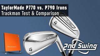 TaylorMade P770 vs P790 Irons Trackman Test amp Comparison [upl. by Ethbun]