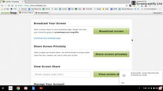 Screenleap Share your screen with your students [upl. by Etana]