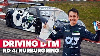 Epic Albon Win at the Nürburgring  Driving DTM [upl. by Ekaj]