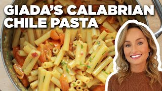 Giada De Laurentiis Calabrian Chile Pasta  Giada At Home  Food Network [upl. by Wilkinson322]