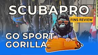 SCUBA dive like a Gorilla 🦍 ScubaPro Go Sport Gorilla Fins Review 2024 [upl. by Giwdul]