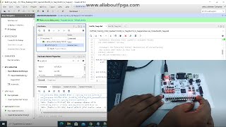 Learn FPGA 7 Displaying different output on 4 digit 7 Segment Display using EDGE Spartan 7 FPGA kit [upl. by Bravar]