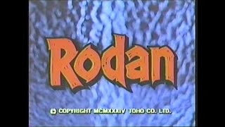 Rodan 1956  Opening Title TCM 2011 [upl. by Bergwall]