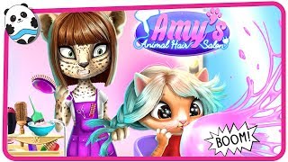 Fun Animals Care amp Pet Makeover  Amys Animal Hair Salon  Dress Up Game for Kids and Children [upl. by Faxun]