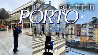 VLOG포르투 브이로그 2탄🇵🇹“세상에서 가장 아름다운 “ 나 홀로 포르투갈 porto 여행  볼량시장  렐루서점  나타 맛집  여자 혼자 한달 유럽 여행 [upl. by Alphonso]