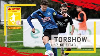 Torshow 17 Spieltag LOTTO Hessenliga 202425 [upl. by Atilrahc]