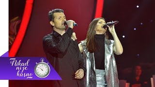 Nebojsa Milutinovic i Milica  Daj ne pitaj  live  Nikad nije kasno  EM 17  05022018 [upl. by Tobey882]