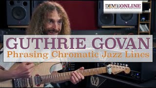 Guthrie Govan on Phrasing Chromatic Jazz Lines [upl. by Brent]