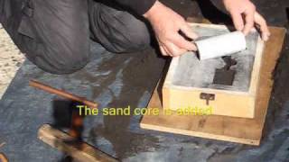 Metal Casting at Home Part 4 Backyard Foundry [upl. by Cote598]