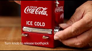 TableCraft Retail Spotlight CocaCola Toothpick Dispenser [upl. by Ohl]