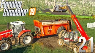 MON NOUVEL ÉPANDEUR  Farming Simulator 19 [upl. by Ojimmas]